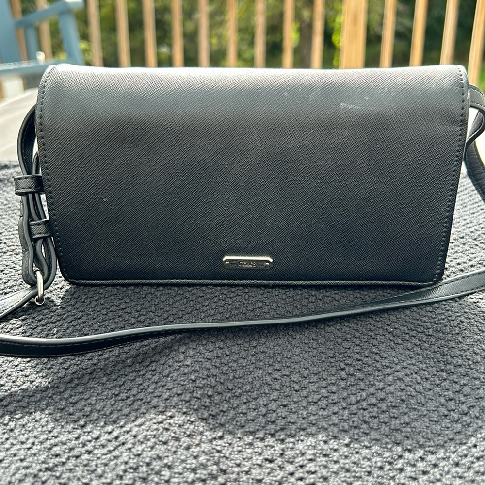 Black Chaps crossbody pocketbook
